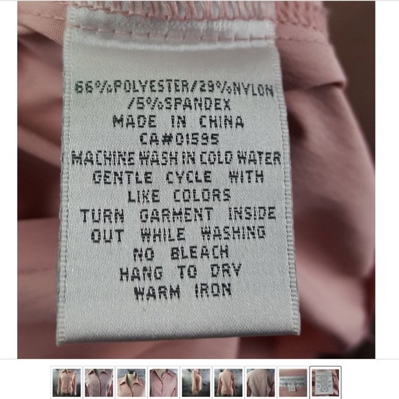 Beechers Brook Women sz L Long Sleeves Casual Business Buttons Down Fuschia - Picture 9 of 9